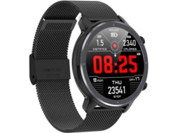 Relógio Masculino Esportivo Smartwatch À Prova Dágua Ip68 1.3 Fitness Pulseira Monitor de Pressão Arterial Pedômetro Para Ios Android Bestvite (Preto)
