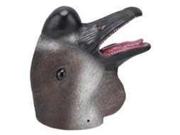 Ats marioneta de Mão em Forma de Ganso Bonito, Brinquedo Interativo para Crianças, Acessório para Jogos de Role playing
