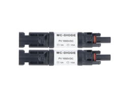 Conector Pv Solar 1000v Fusível Ip68 À Prova Dágua
