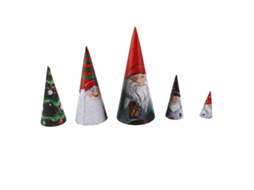 Bonecas Matrioskas Anão Natal Decorativas Para Decoração De Natal