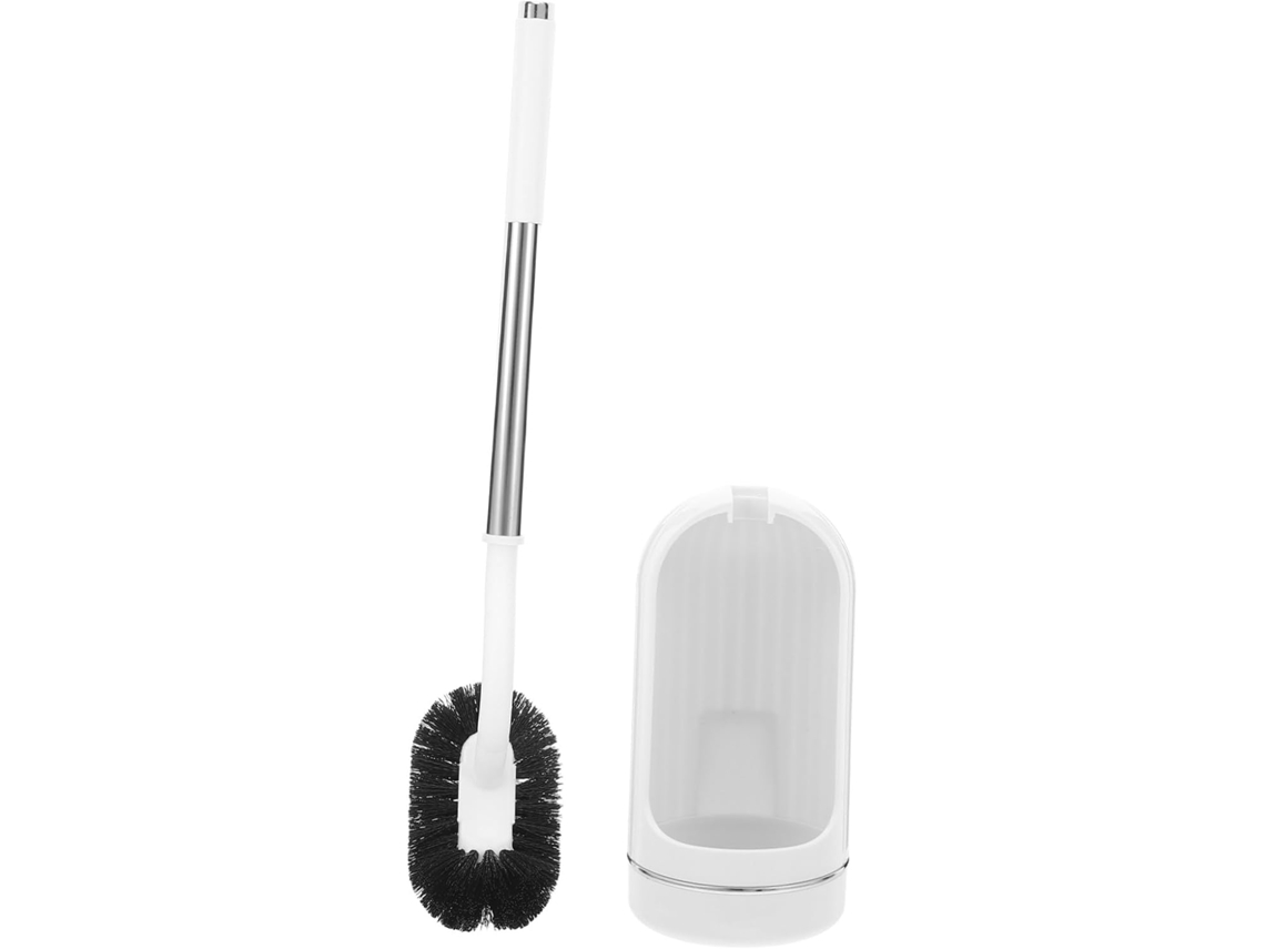 De Vaso Sanitário Com Suporte Estilo Golfe, Cerdas Curvas Para Limpeza Profunda, Escova De Banheiro Com Cabo Longo, Gokoco