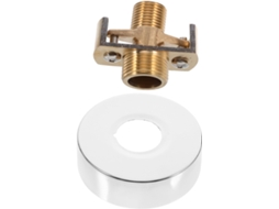 Conjunto De 1 Adaptador De Chuveiro Em Cobre Com Ângulo E Curva Ajustáveis, Compatível Com Válvula A Gokoco