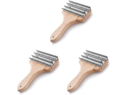 3 Rastelos De Polimento De 7 A 34 Polegadas Com Uma Mão Para Remover O