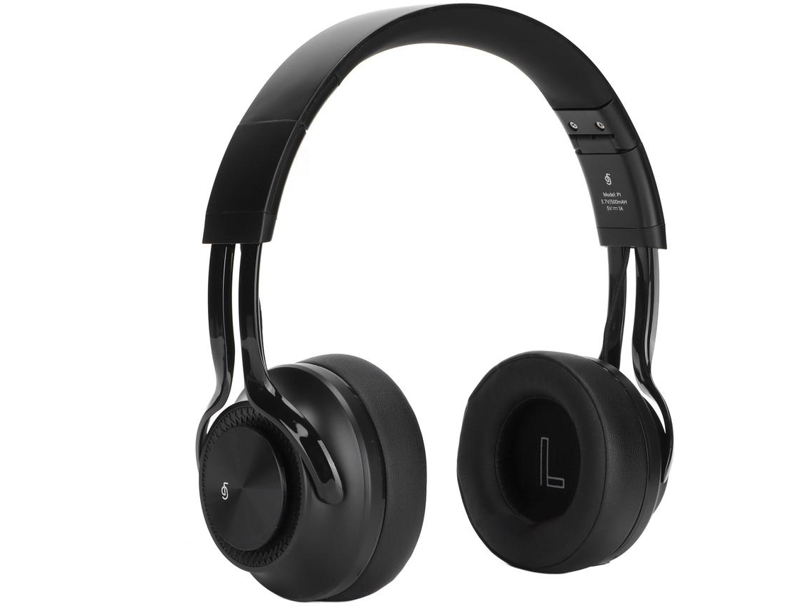 Auricular Sem Fios Bluetooth P1 Over Ear Micrófone Preto