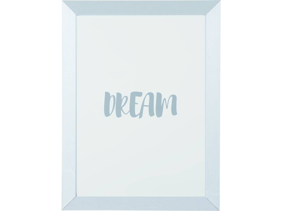 Quadro Branco BI-OFFICE Kamashi Silver com Frase (45x60 cm - Magnético: Sim)