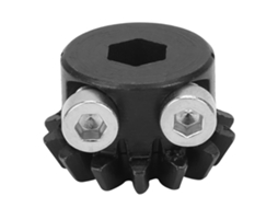 Engrenagem Cônica Pinion 8mm 14 Dentes Aço Fundido Peças Robô Industrial