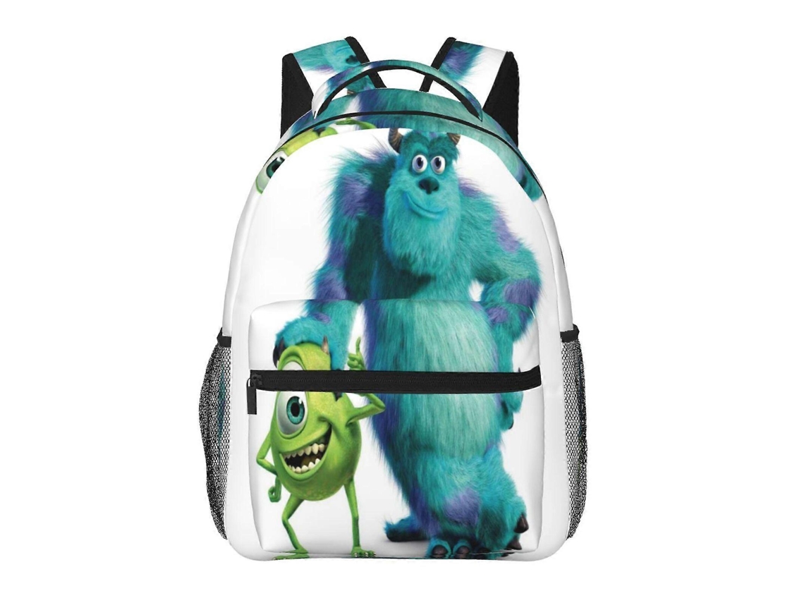 Mochila Monsters, Inc. Para Escola E Trabalho, Leve E À Prova Dágua, Mochila Estilosa Para Estudantes E Adultos B34 Olysi Shop