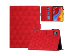 Capa de couro com relevo de diamante Webake para tablet inteligente