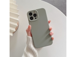 Capa Para Iphone (verde Cobre (magnética), Apple 15), Silicone Líquido, Resistente A Quedas, Magsafe Magnético.