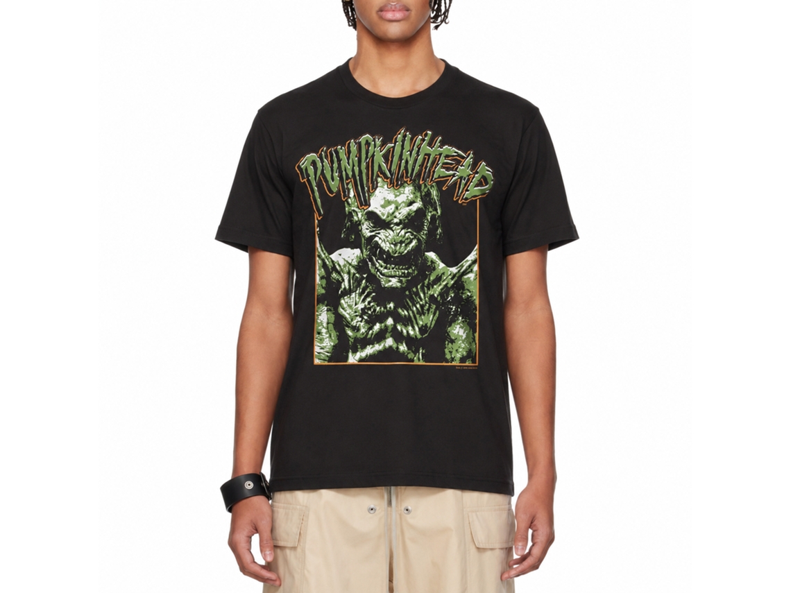 Rockinstone Pumpkinhead Movie Photo Logo Black Adult T-shirt Size:m