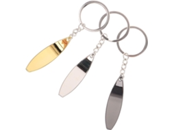 Chaveiros em Formato de Prancha Surf, 3 Peças Metal com Abridor Garrafas, Ideal para Decorar CHABERLU