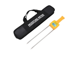 Medidor de Umidade de Grãos Portátil com Display LCD Retroiluminado Probe para Trigo, Arroz, Milho, Soja | S/MARCA