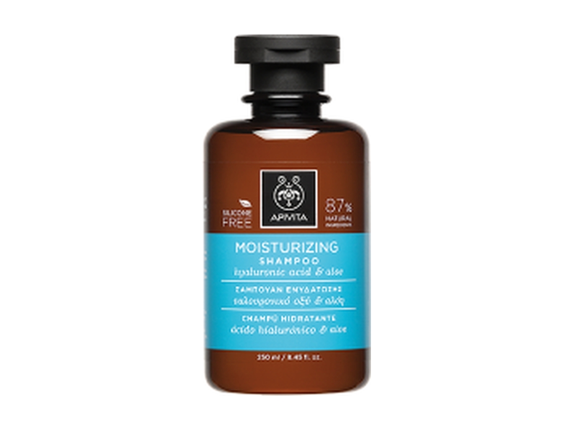 Apivita - Champô Hidratante com Ácido Hialurónico e Aloe 250 ml