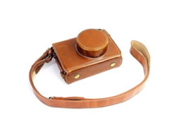 Bolsa Protetora De Couro Para Câmera Com Alça De Ombro Para Fujifilm X100/x100s/x100m/x100t Brilvibera