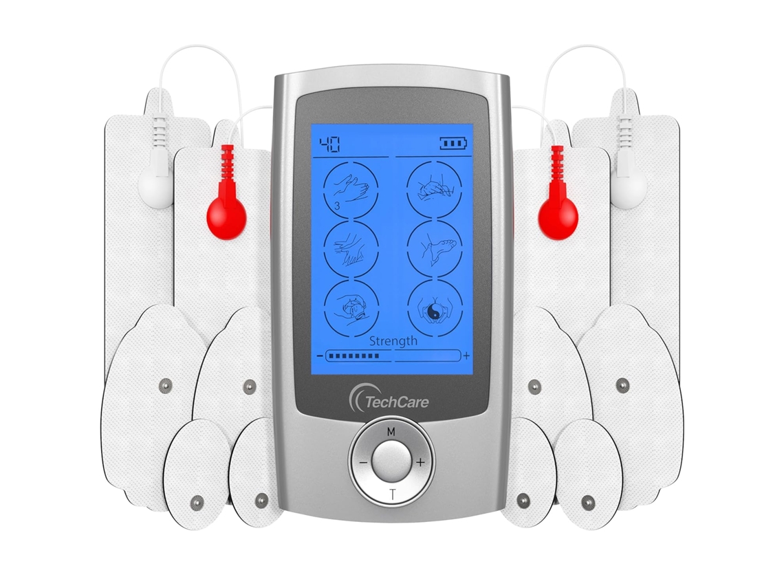 Aparelho De Eletroestimulação Muscular Tens Modelo 2025 Com 24 Modos Massagem Por Pulso Ems Para Alívio Da Dor No Pescoço, Costas, Pernas E Ombros,