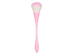 Pincel de maquiagem portátil para pó solto e blush