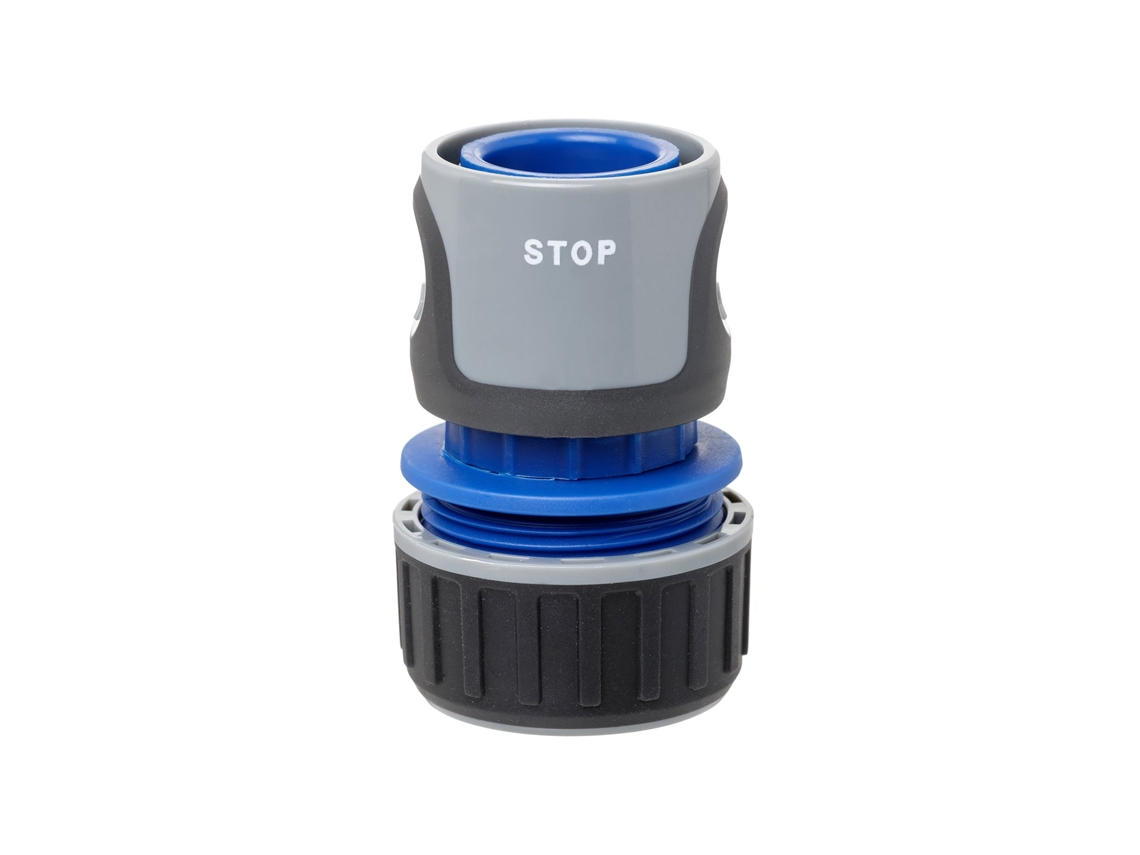 TATAY Premium - Conector universal de parada rápida para mangueiras anti-UV 3/4