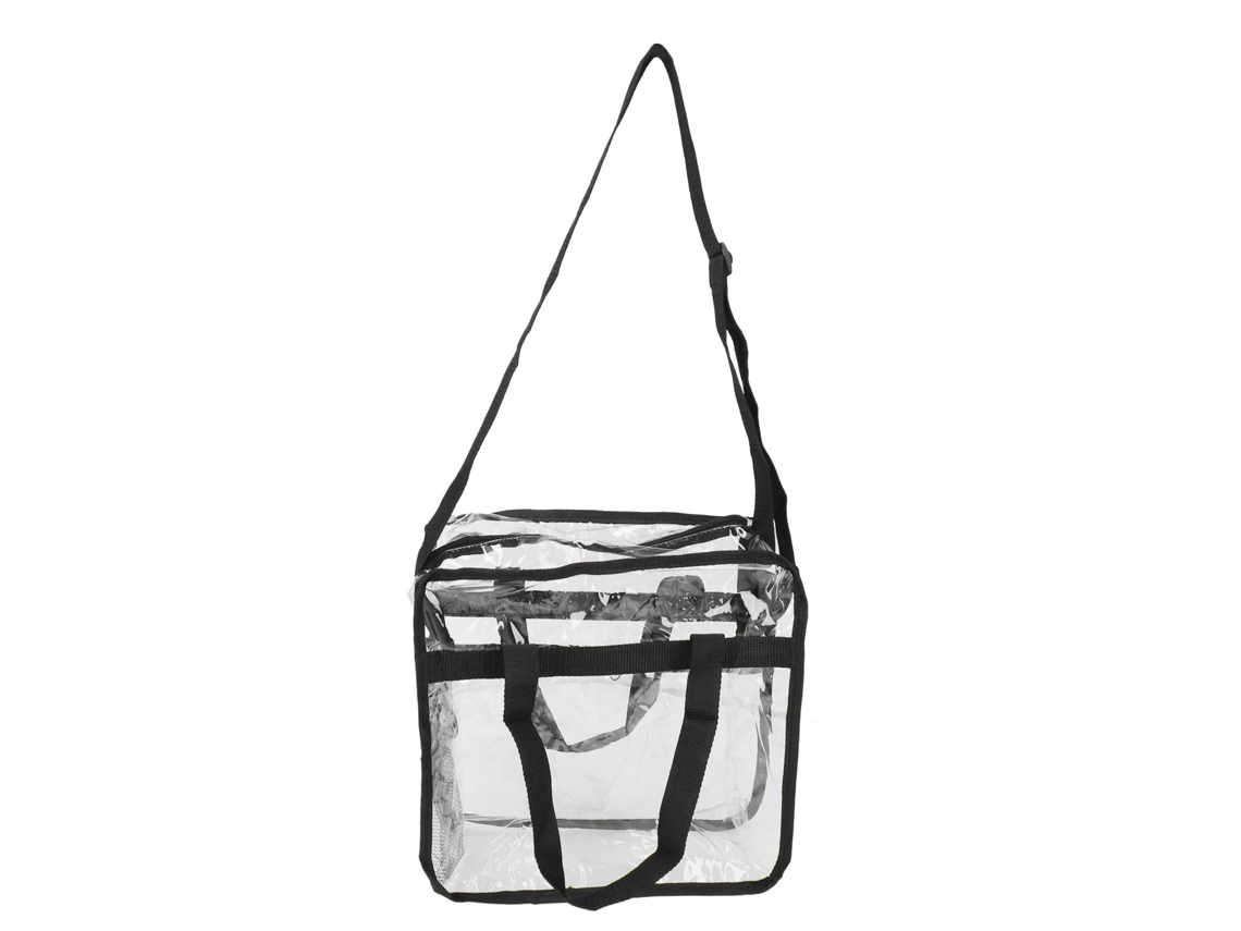 Bolsa AQUAFORGE de Compras Transparente em PVC, Portátil, Praia, Grande Capacidade