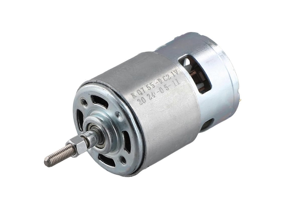 Motor Dc 755 Para Roçadeira 21v Com Eixo Longo