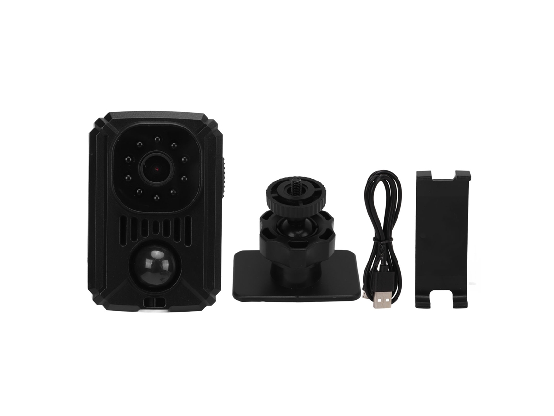 Câmara Corporal Mini Ação 1080p Com Clip, Detecção De Movimento Pir, Ângulo Amplio 120 Graus, Portátil