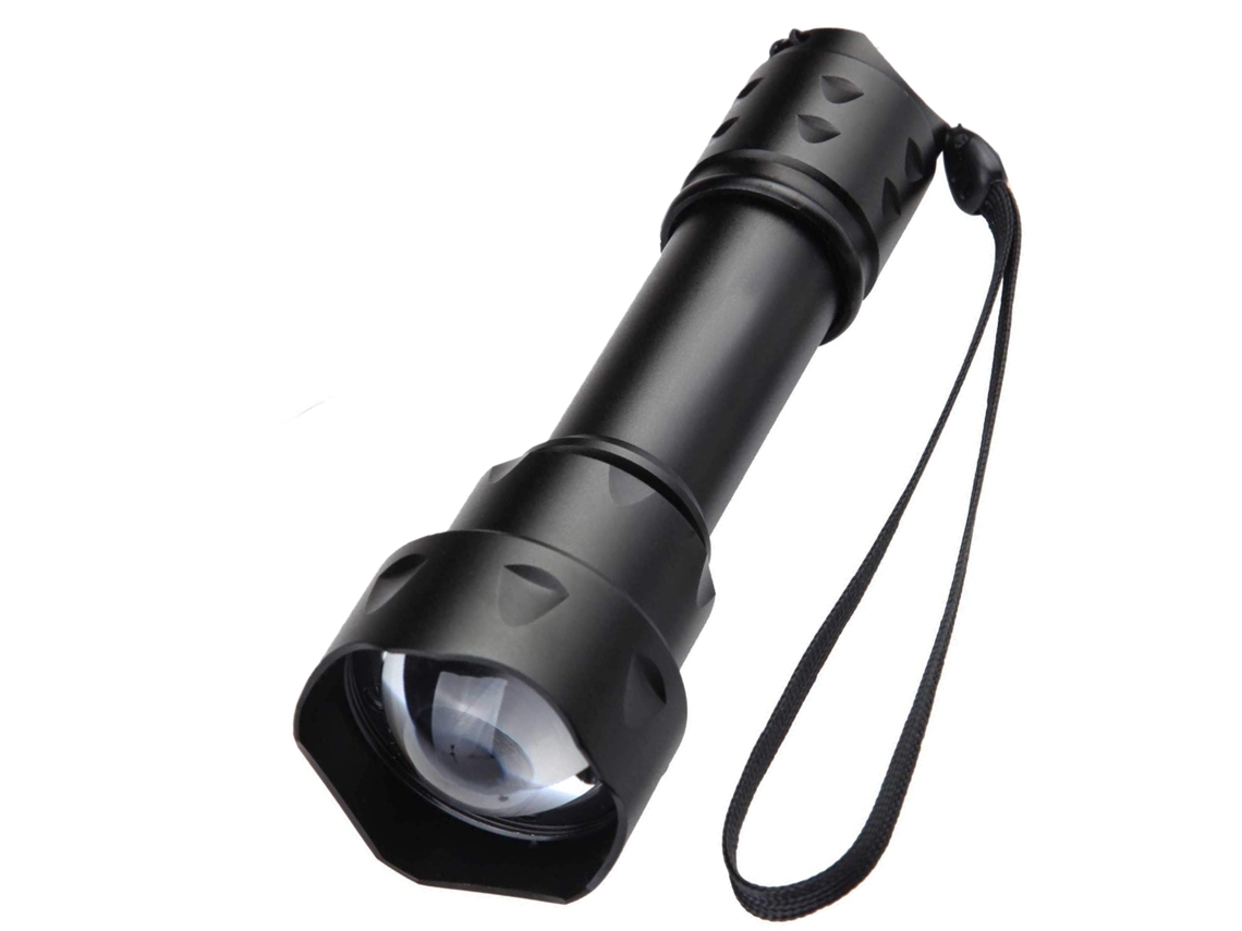 Iluminação Infravermelha Led Modo Único Zoom De 38 Mm Lanterna Infravermelha De Longa Distância Visão Noturna À Prova Dágua Caça Aquaforge