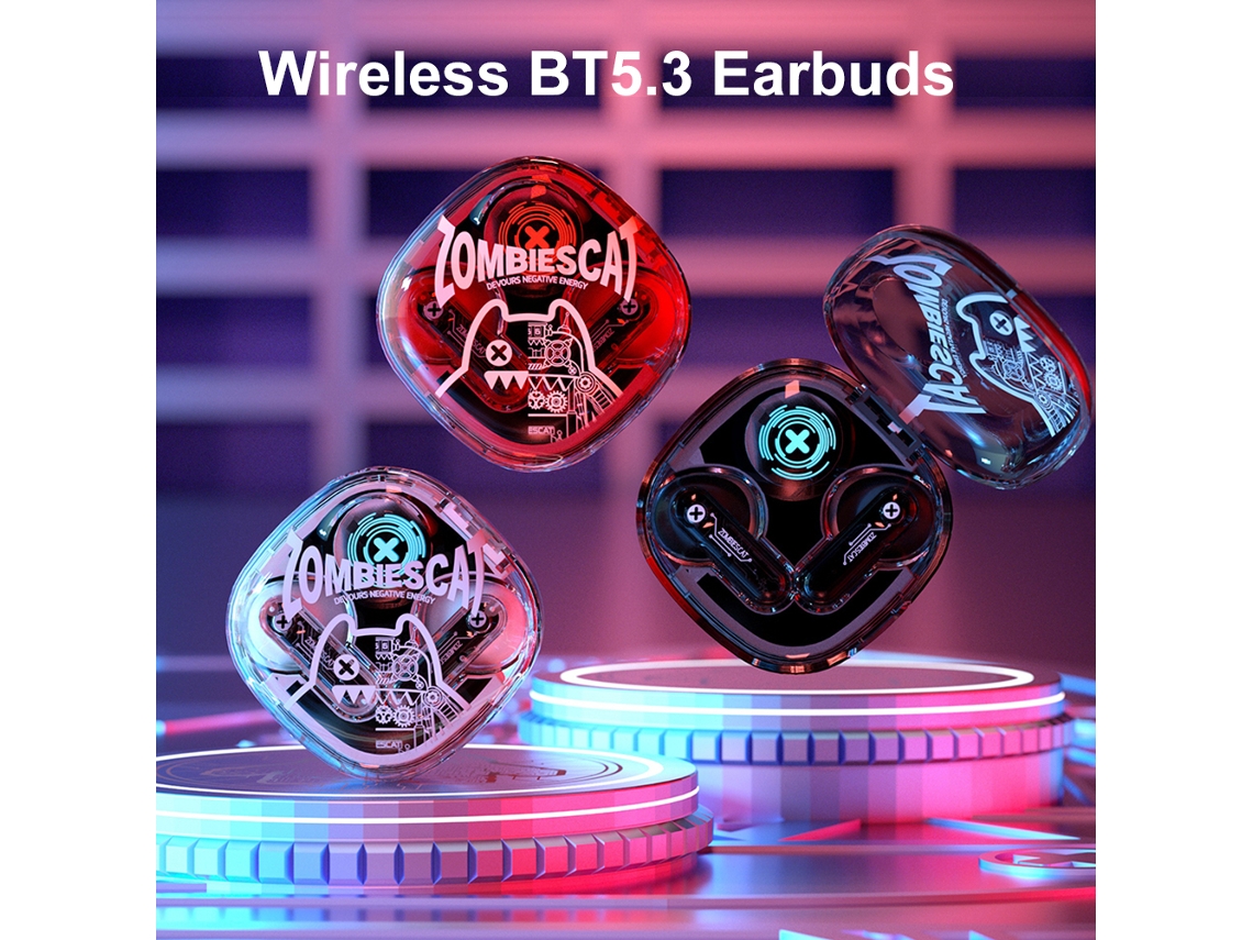 Fones Bluetooth Zombiescat B2 Sem Fio Bt5.3