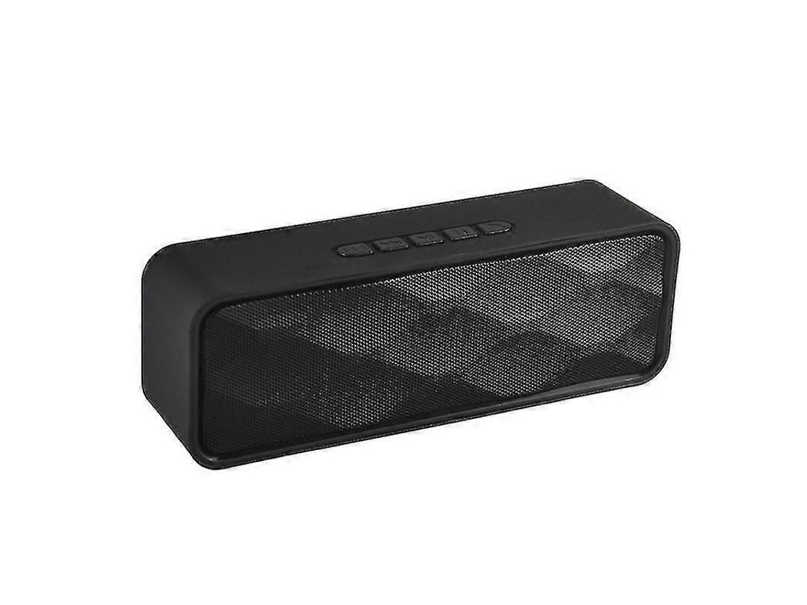 Alto Falantes Bluetooth Sem Fio, Alto Falantes Estéreo Portáteis V4.3 Com Drivers Duplos Integrados E Viva Voz, Áudio Hd E Rádio Fm Olysi Shop (preto)