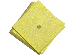 Conjunto de 10 decorações de cartolina com glitter SFUSHOS