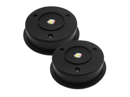 2 Topes De Substituição Para Lâmpadas Solares Exteriores Com Painel Solar, Ip65, 8-10h De Iluminação, Compatíveis Com Lanternas