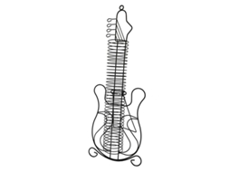 Guitarra soporte 36 cds 09/3630