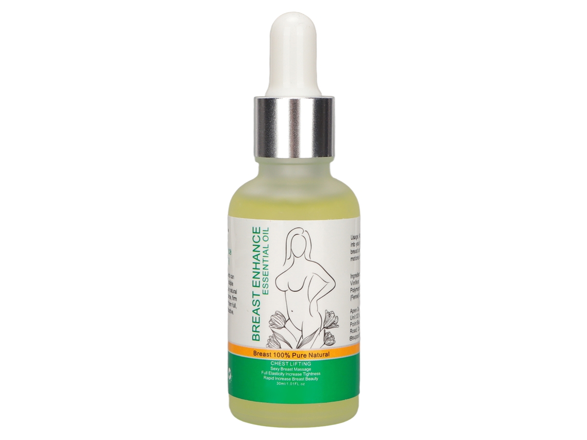 Óleo Essencial Para Aumento, Firmamento E Elevação De Seios Naturais Com 30ml