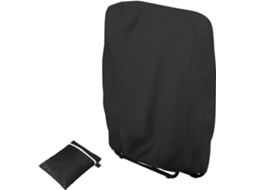 Capa Protetora para Espreguiçadeira Oxford 210d Impermeável (71x110cm Preto)