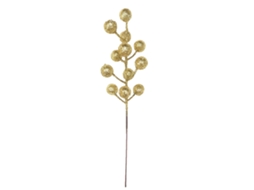 Bola decorativa de Natal com glitter dourado e prata, pequena de 12 cabeças, para ornamento festivo LAXISCREED