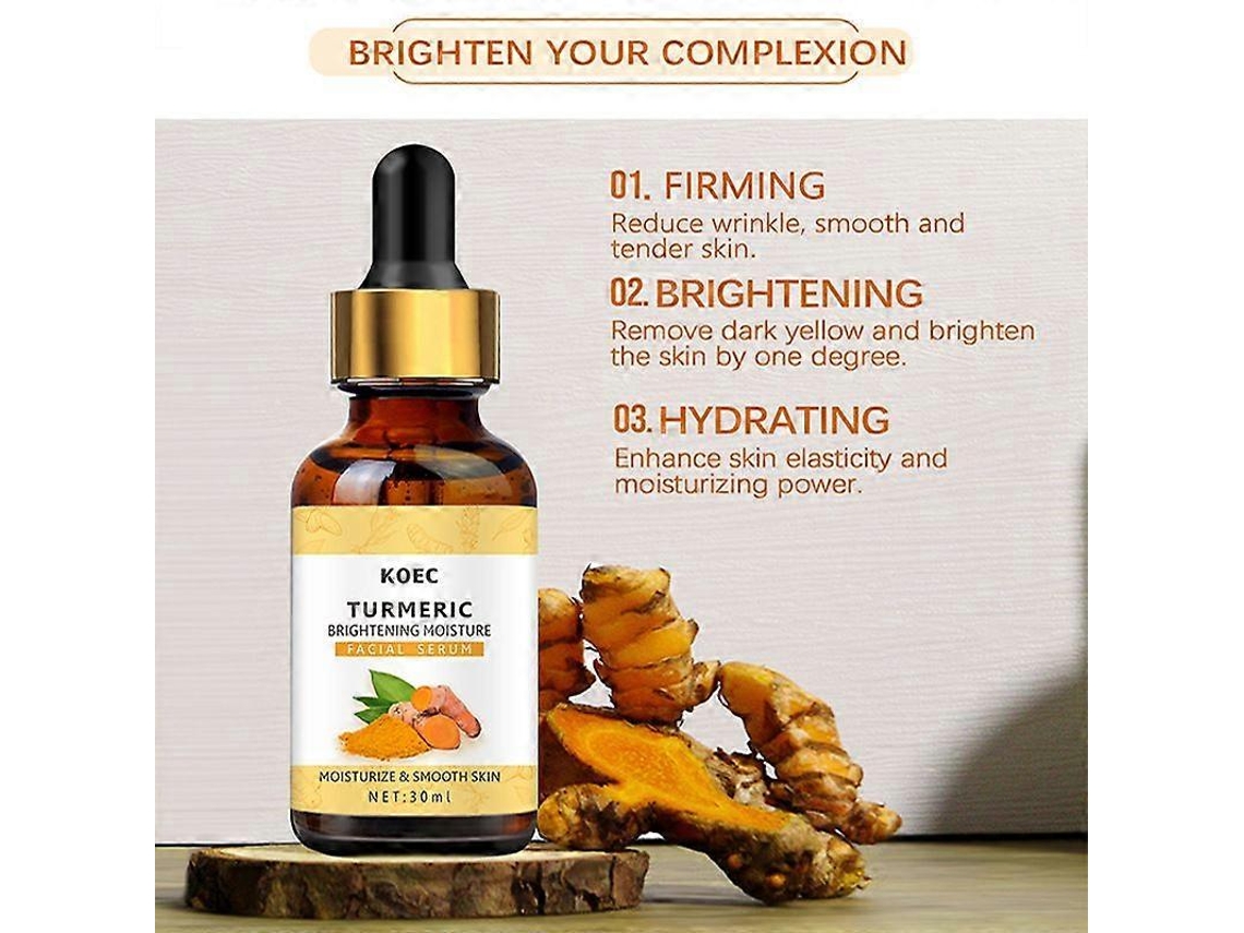 A1 Cúrcuma Facial Hidratante 30 Original Líquido Para Cuidados Com A Pele