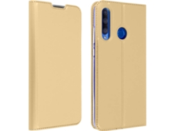 Capa Wallet Para Honor Honor Yemaesre Dourado