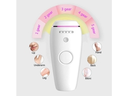 Depiladora Luz Pulsada YIZHOOD Dlp423 Ipl Multizonas Branco