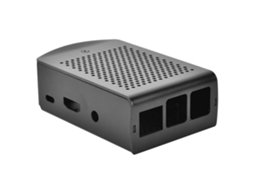 Laxiscreed Carcaça De Alumínio Para Raspberry Pi 3 Model B/b+ Com Dissipador De Calor