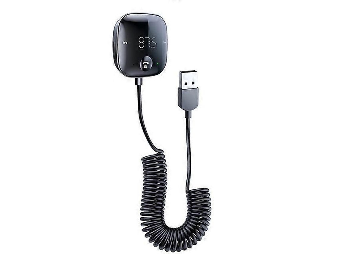 Transmissor De Áudio Automotivo Bluetooth 5.0 Ouspow, Transmissor Fm Bluetooth Sem Fio, Receptor De Áudio Aux, Reprodutor De Mp3, Kit Mãos-livres
