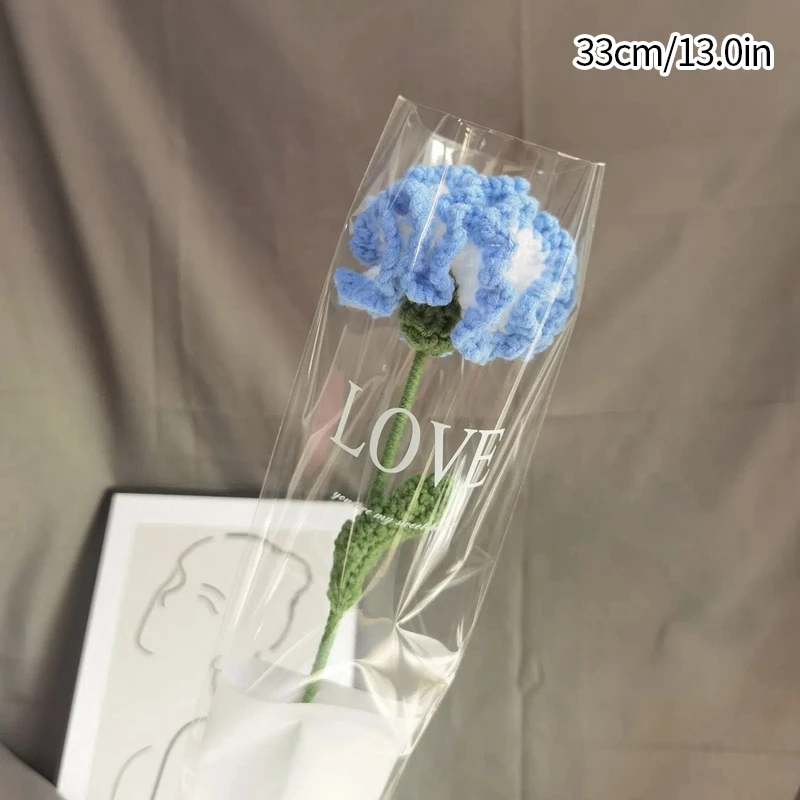 Flores Tricotadas À Mão, Flores de Crochê, Buquês de Flores "faça Você Mesmo". MDUG