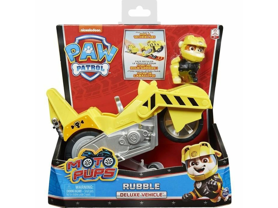 Figuras de Ação THE PAW PATROL Veículo  Ruben Moto Pups Playset de Fricção (Idade Mínima Recomendada: 3 anos)