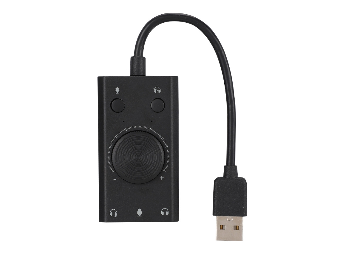 Orico Sc2 Usb Placa De Som Multifuncional Com Indicador Para Pc Desktop E Notebook