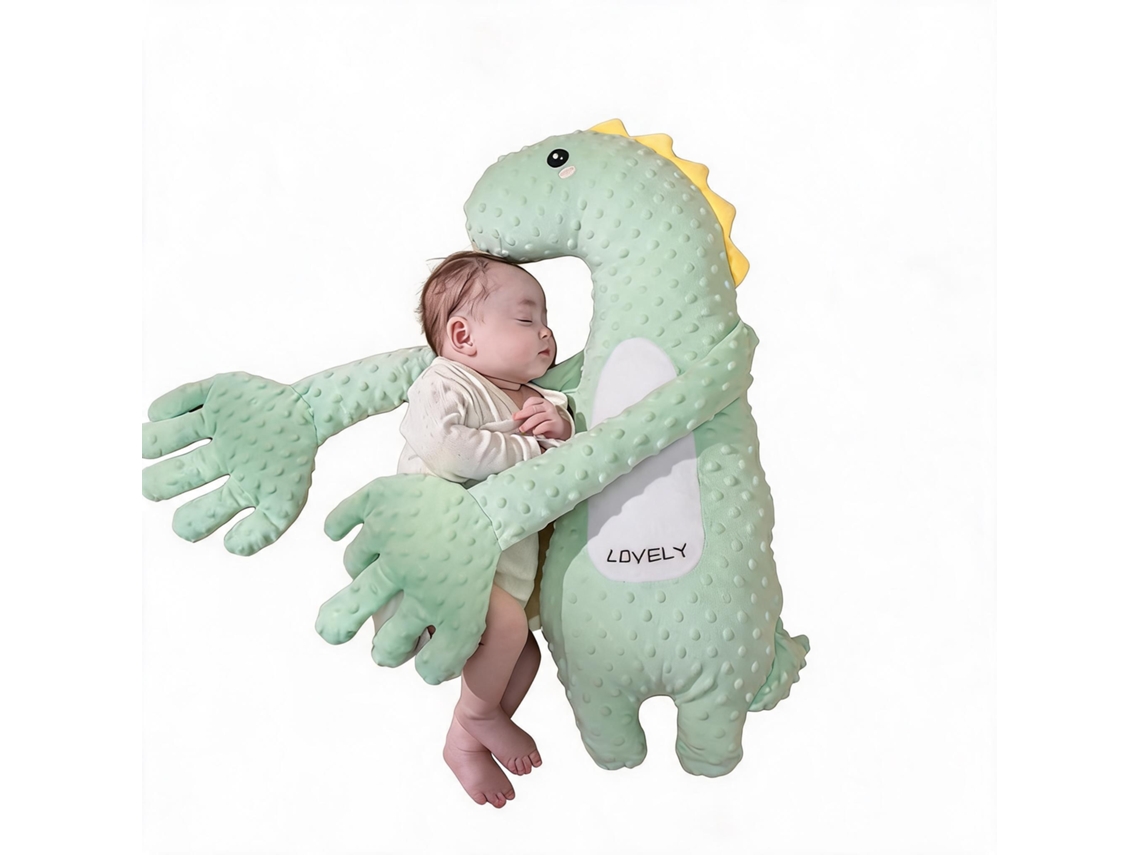 Boneca Calmante Para Bebês Com Palminhas Rítmicas - Simula A Mão Da Mãe A Bater Suavemente Para Adormecer (dinossauro)