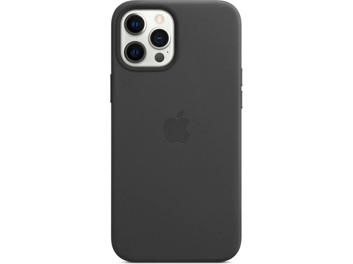 Capa MagSafe iPhone 12 Pro Max APPLE Pele Preto