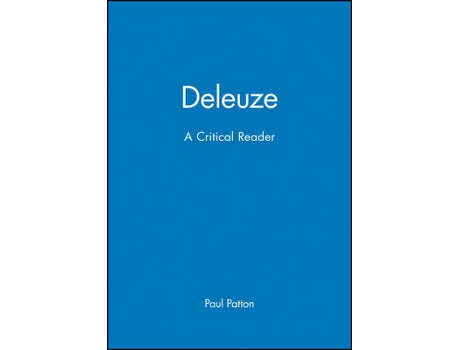 Livro deleuze: a critical reader de p patton (inglês)