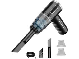 Aspirador De Pó Automotivo Potente 29000pa Para Sólidos E Úmidos, Sem Fio, Com Forte Sucção, Da Yaying Shop Brilvibera (29000pa Preto)