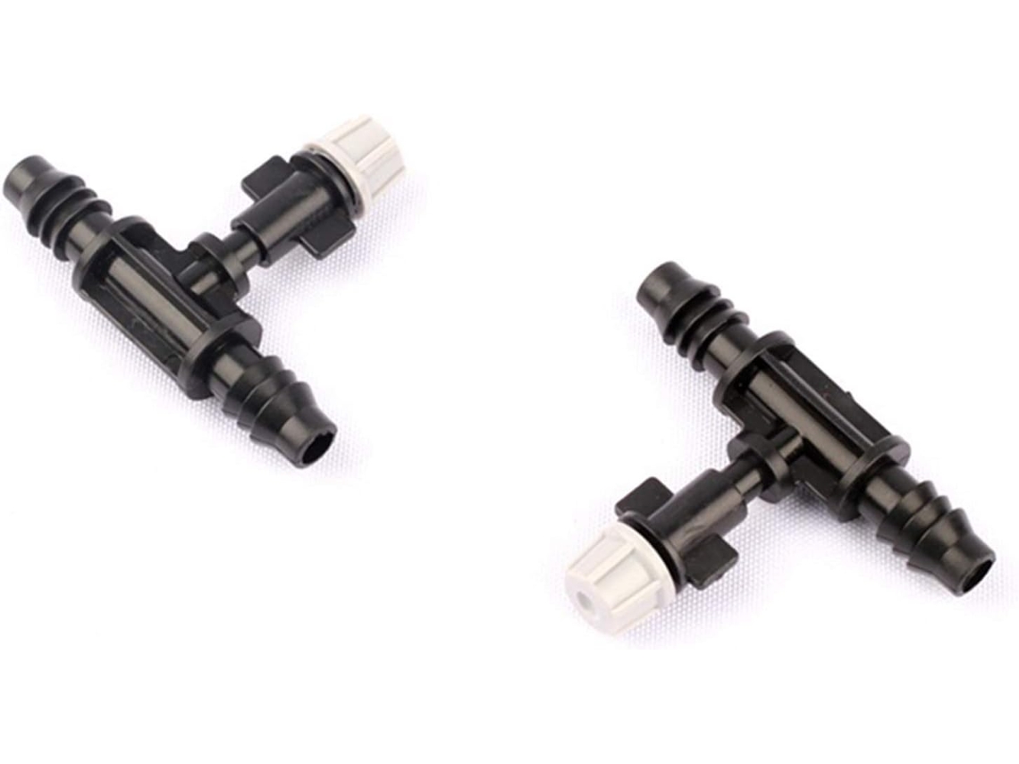 Bocal de Irrigação por Névoa conector em T 8/11 6 mm atomizador furo único | S/MARCA