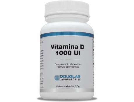 Vitamin D3 1000 I.U. Douglas 100 comprimidos