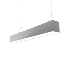 Candeeiro de Teto LEDBOX serk 70w 208cm triac regulável silver branco frio