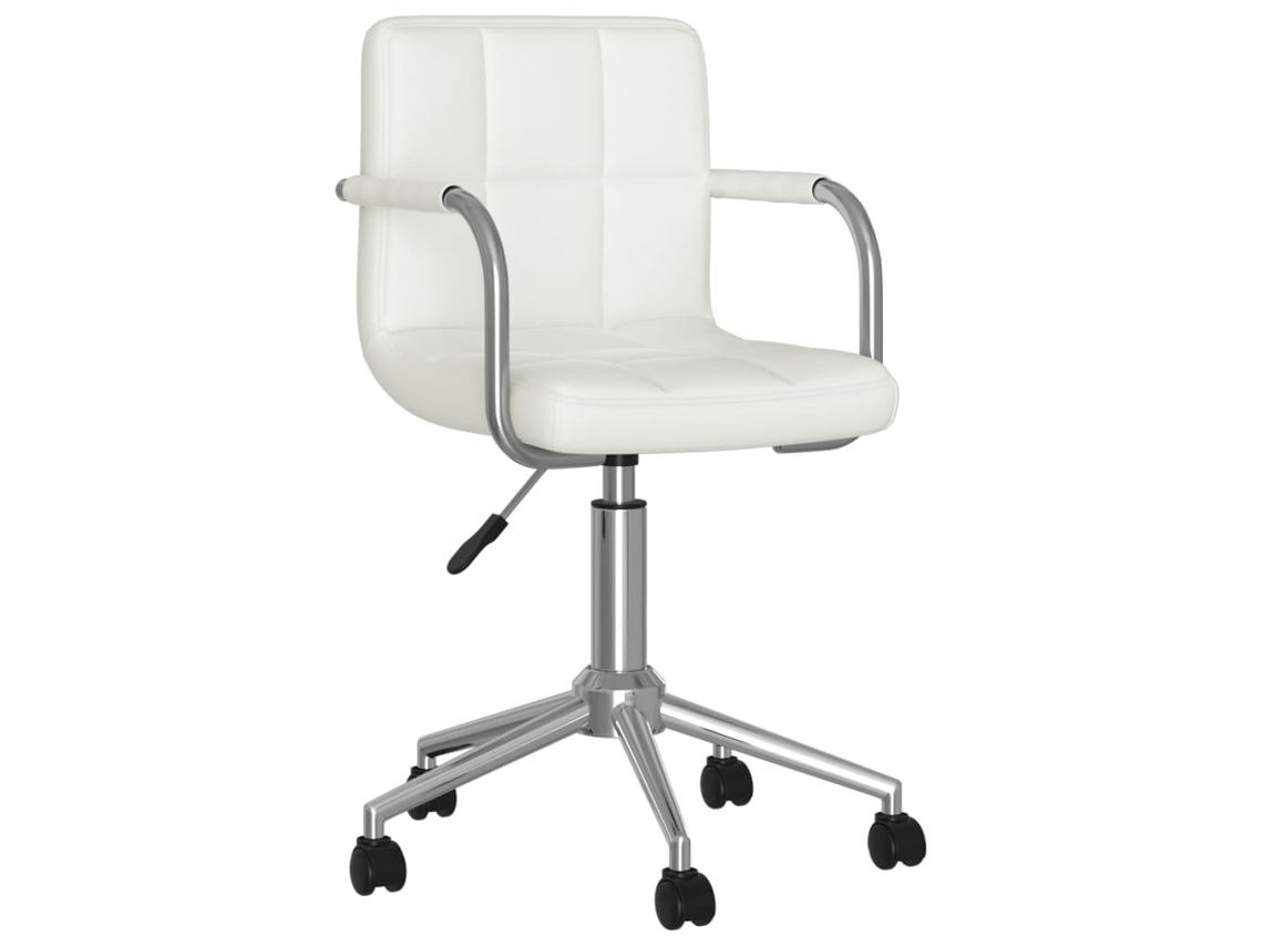 Dining Chair, Dining Chairs Vidaxl Branco Couro Artificial (n/a)