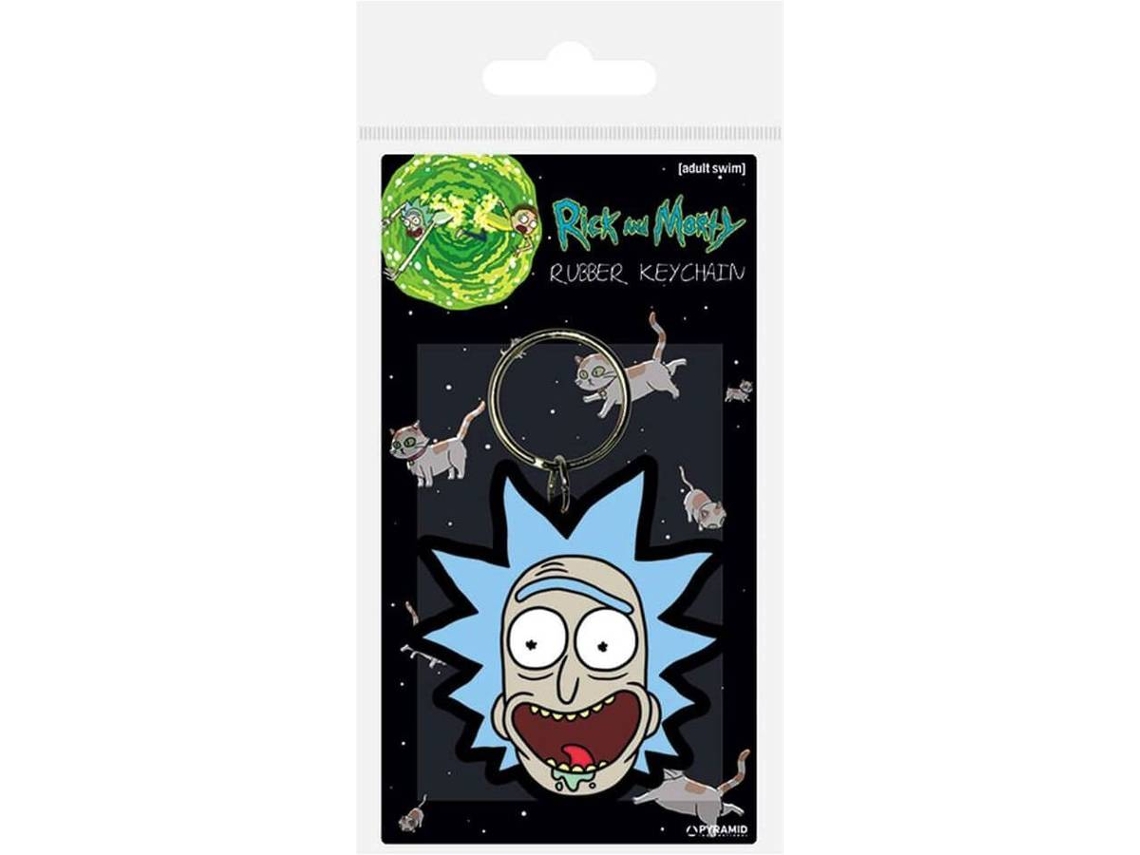 Porta-chaves RICK & MORTY Rubber
